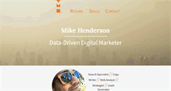 Desktop Screenshot of michaeldhenderson.com